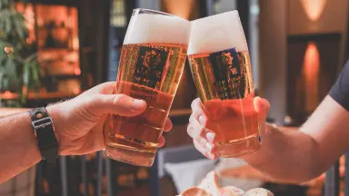 Biergarten direkt am Alten Schloss Stuttgart