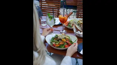 Der Biergarten direkt am Alten Schloss Stuttgart